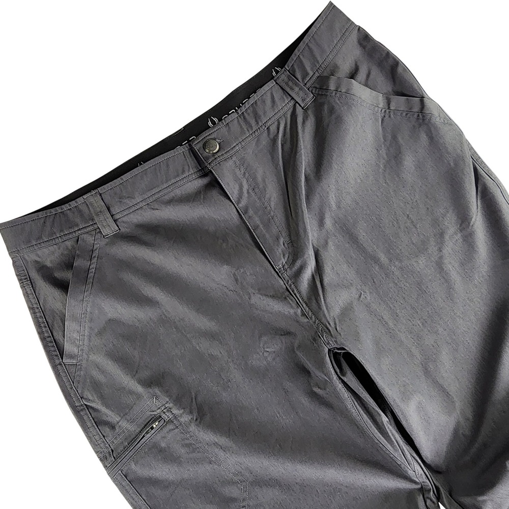Spyder Outdoor Performance Pants Men's 40x34 Gray Stretch Hiking‎ Utility Cargo